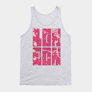 London, England City Map Typography - Blossom Tank Top